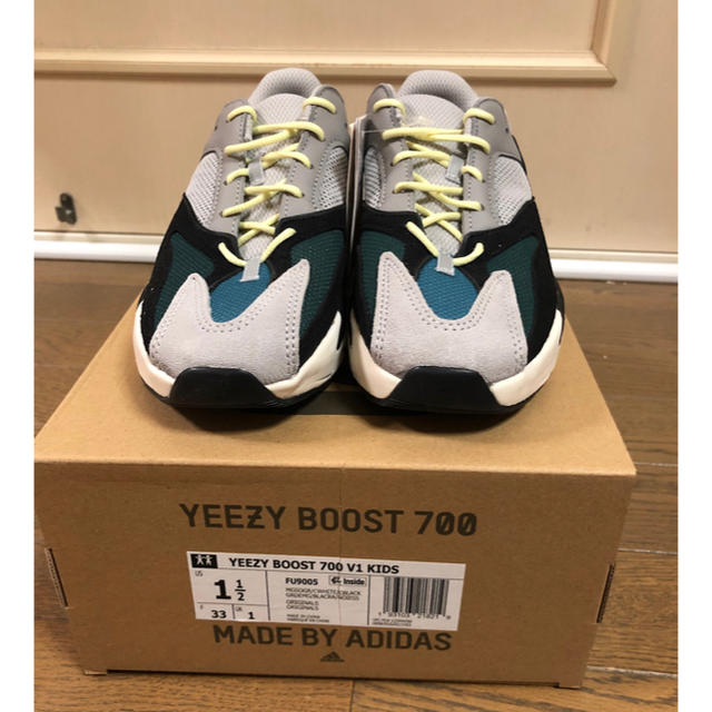 YEEZY BOOST 700 V1 KIDS 20cm キッズ/ベビー/マタニティのキッズ靴/シューズ(15cm~)(スニーカー)の商品写真