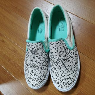 【新品未使用】bucketfeet スリッポン 23.5〜24cm(スリッポン/モカシン)