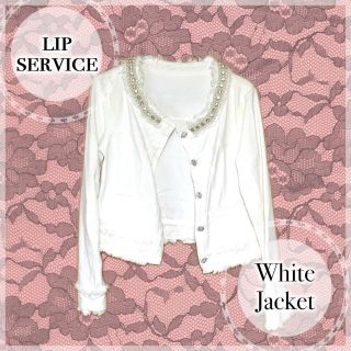 リップサービス(LIP SERVICE)の【LIP SERVICE】ビジュージャケット(Gジャン/デニムジャケット)