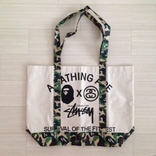 ステューシー(STUSSY)のStussy APE トートバッグ(トートバッグ)