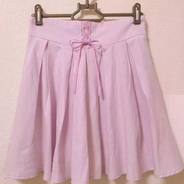Secret Honey(シークレットハニー)の【ゆきな様専用】Secret Honey ラベンダーカラースカート レディースのスカート(ひざ丈スカート)の商品写真
