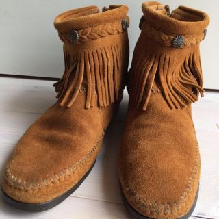 ミネトンカ(Minnetonka)のマージョ様専用  ミネトンカ フリンジ ブーツ(ブーツ)