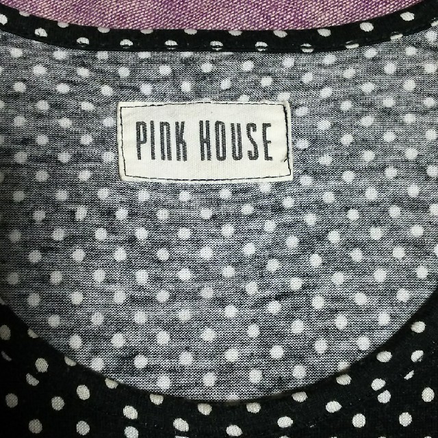 PINK HOUSE(ピンクハウス)のピンクハウス  水玉Ｔシャツ レディースのトップス(Tシャツ(半袖/袖なし))の商品写真