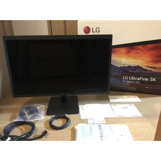 エルジーエレクトロニクス(LG Electronics)のLG UltraFine Display 5K 27インチ(ディスプレイ)