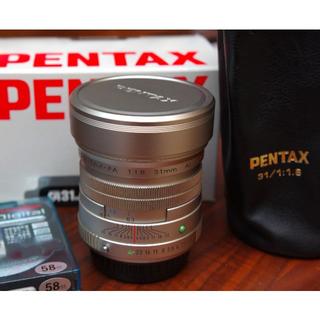 ペンタックス(PENTAX)のsmc PENTAX-FA 31mm F1.8 AL Limited シルバー(レンズ(単焦点))