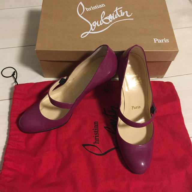 Christian Louboutin(クリスチャンルブタン)の美品☆クリスチャン ルブタン パンプス レディースの靴/シューズ(ハイヒール/パンプス)の商品写真