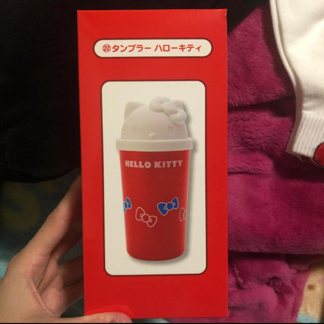 ハローキティ(ハローキティ)のHelloKitty タンブラー❤️ インテリア/住まい/日用品のキッチン/食器(タンブラー)の商品写真