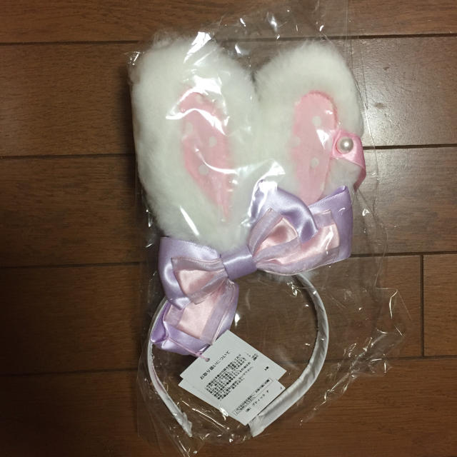 Angelic Pretty(アンジェリックプリティー)の【新品】リリカルバニーKC レディースのヘアアクセサリー(カチューシャ)の商品写真