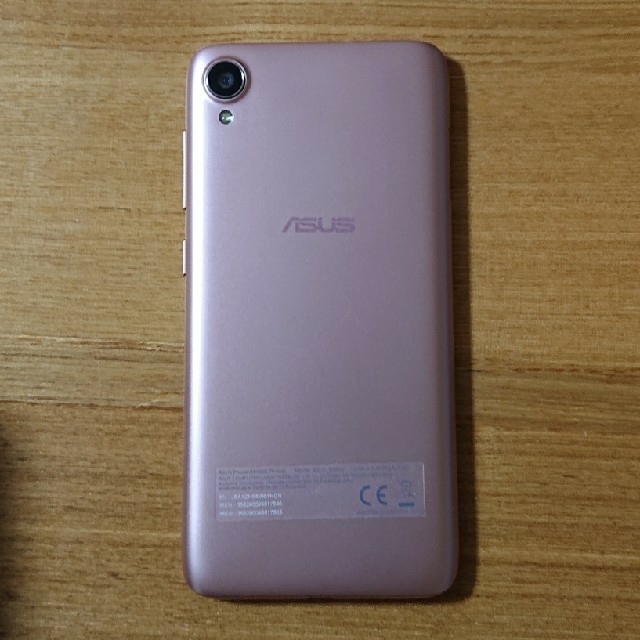 【美品/本体のみ】ASUS zenfone live (L1) ローズピンク