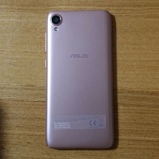 エイスース(ASUS)の【美品/本体のみ】ASUS zenfone live (L1) ローズピンク(スマートフォン本体)