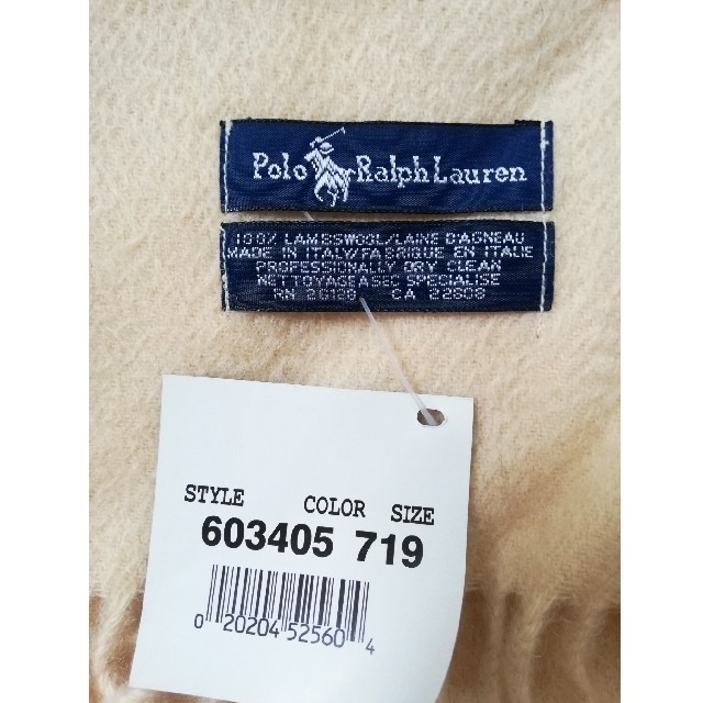 POLO RALPH LAUREN(ポロラルフローレン)のPOLO  RALPH LAUREN マフラー レディースのファッション小物(マフラー/ショール)の商品写真