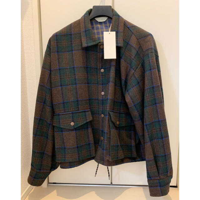 新品未使用 JieDa PLAID COACH JACKET 2019AW