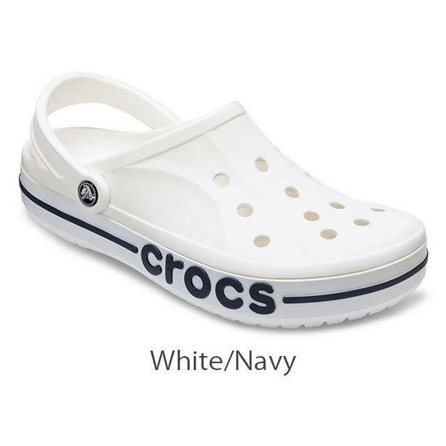 crocs(クロックス)の26cm クロックスBayaband Clog White / Navy 新品 メンズの靴/シューズ(サンダル)の商品写真