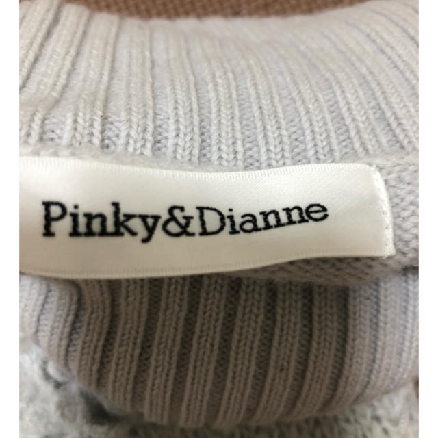 Pinky&Dianne(ピンキーアンドダイアン)のＰinky&Ｄianneハイネックノースリーブニット レディースのトップス(ニット/セーター)の商品写真