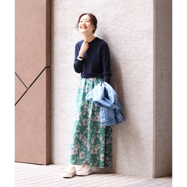 【最安値】19SS 完売 IENA Deveaux フラワープリントスカート