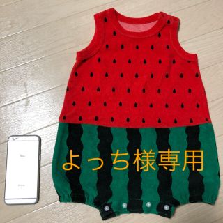 リー(Lee)のベビー服（男の子用）スイカ(カバーオール)