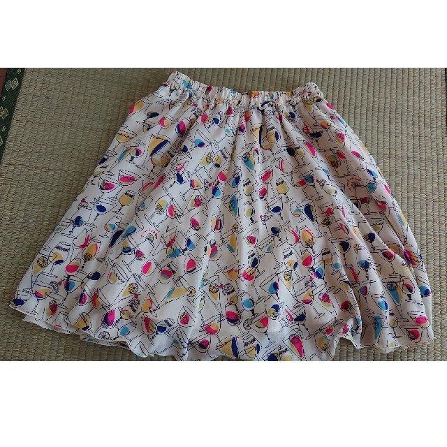 DOLLY GIRL BY ANNA SUI(ドーリーガールバイアナスイ)の【DOLLY GIRL BY ANNASUI】ﾌﾟﾘﾝﾄｽｶｰﾄ レディースのスカート(ミニスカート)の商品写真