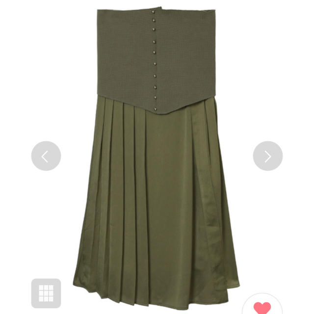 Ameri VINTAGE(アメリヴィンテージ)のAMERI 新品 MEDI NARROW LINE SKIRT  レディースのスカート(ロングスカート)の商品写真