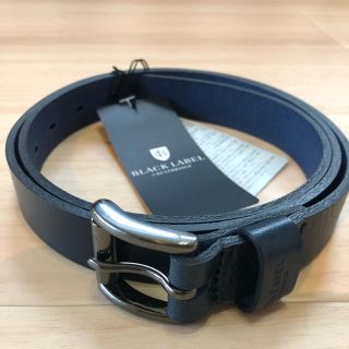 ブラックレーベルクレストブリッジ(BLACK LABEL CRESTBRIDGE)の新品 紙袋 タグ付 ブラックレーベルクレストブリッジ レザー ベルト バーバリー(ベルト)