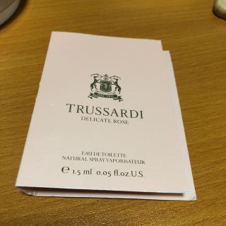 トラサルディ(Trussardi)のトラサルディ デリケート ローズ オードトワレ(香水(女性用))