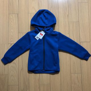 ユニクロ(UNIQLO)の★新品未使用タグ付き★UNIQLO kids ドライストレッチスウェットパーカ(ジャケット/上着)