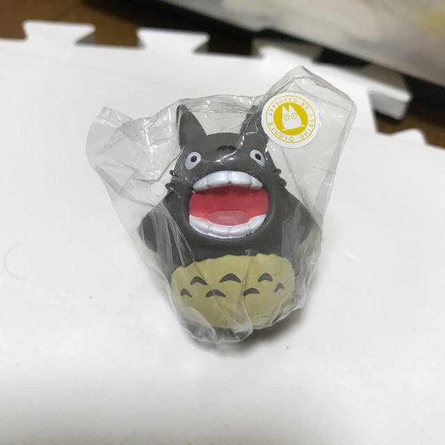 ジブリ(ジブリ)のトトロ 指人形 エンタメ/ホビーのおもちゃ/ぬいぐるみ(キャラクターグッズ)の商品写真