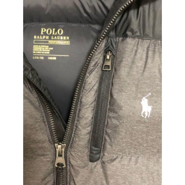 POLO RALPH LAUREN(ポロラルフローレン)のリカコ様専用　美品　POLO RALPH LAUREN　ダウンジャケット　160 キッズ/ベビー/マタニティのキッズ服男の子用(90cm~)(ジャケット/上着)の商品写真