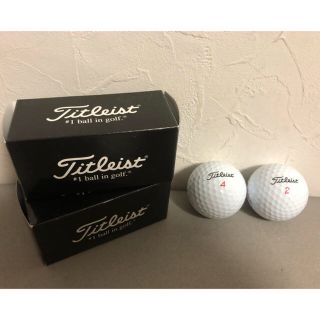 Titleist ゴルフボール 2個入×2箱セット