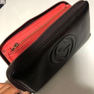 グッチ(Gucci)の【極美品】GUCCIグッチラウンドファスナー長財布(財布)