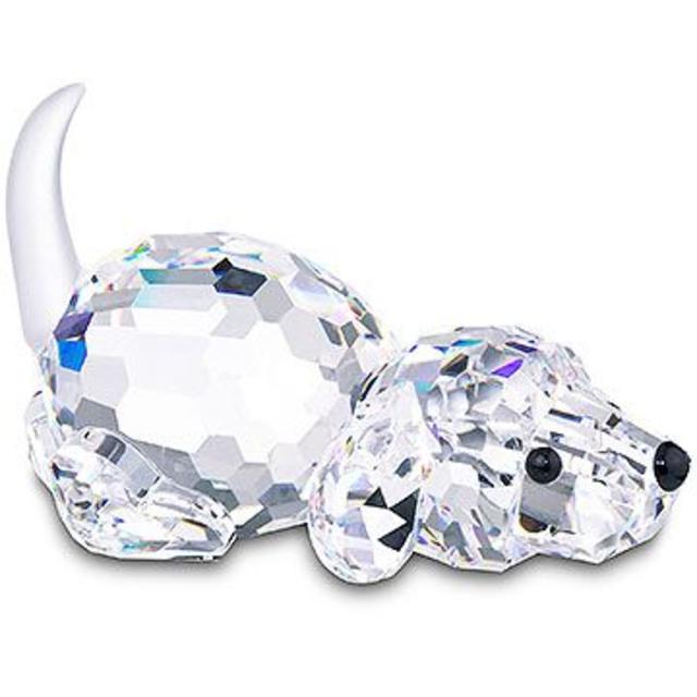 SWAROVSKI(スワロフスキー)のビーグル　Swarovski　スワロフスキー　犬　オブジェ　クリスタル インテリア/住まい/日用品のインテリア小物(置物)の商品写真