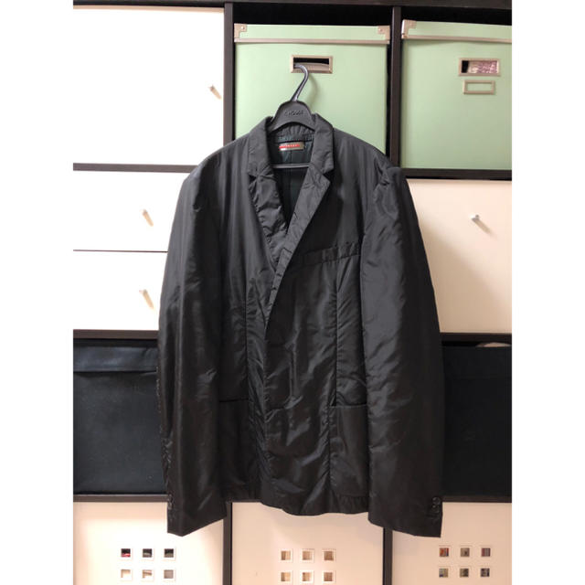 PRADA(プラダ)のPRADA NYLON TAILORED JACKET メンズのジャケット/アウター(テーラードジャケット)の商品写真