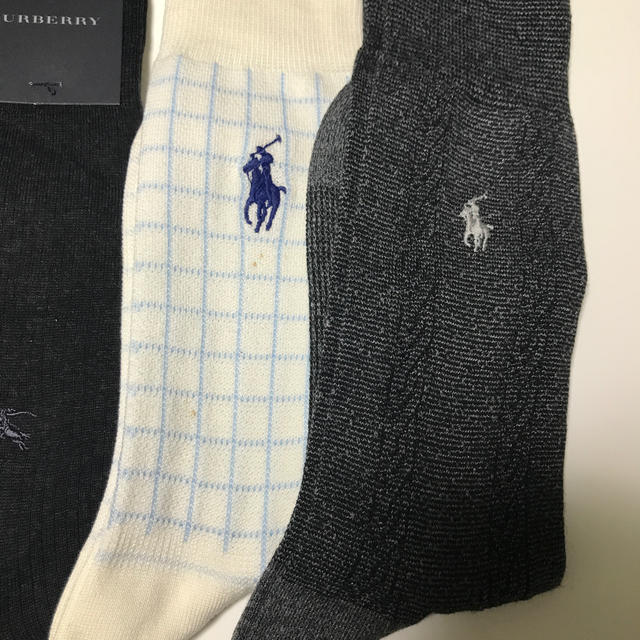 BURBERRY(バーバリー)の靴下 バーバリー、POLO メンズのレッグウェア(ソックス)の商品写真