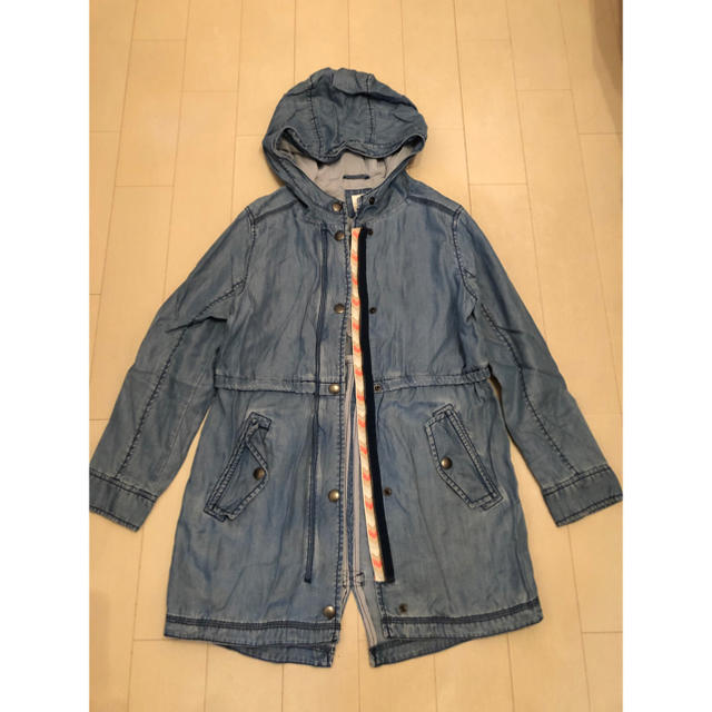 GAP(ギャップ)のモッズコート 140 cm キッズ/ベビー/マタニティのキッズ服女の子用(90cm~)(コート)の商品写真