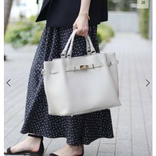 国内正規品 今季新品完売☆NOBLE☆MILOSベルトトートbag SpickIENA