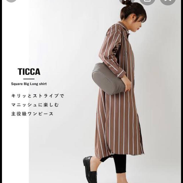 TICCA シャツワンピース