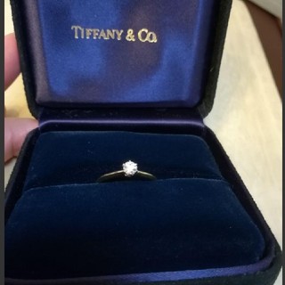 ティファニー(Tiffany & Co.)の☆ラクマ限定！最終日値下げ☆TiffanyK18YG ダイヤモンドリング(リング(指輪))