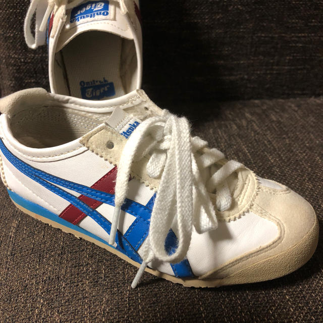 Onitsuka Tiger(オニツカタイガー)のオニツカタイガー kids メキシコ66ps 18.5㎝ 👟 キッズ/ベビー/マタニティのキッズ靴/シューズ(15cm~)(スニーカー)の商品写真