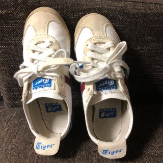 オニツカタイガー(Onitsuka Tiger)のオニツカタイガー kids メキシコ66ps 18.5㎝ 👟(スニーカー)