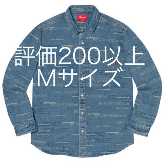 Mサイズ Supreme Dimensions Logo Denim Shirt