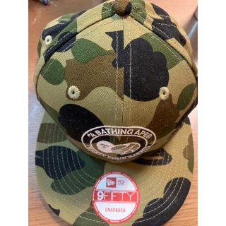 アベイシングエイプ(A BATHING APE)の増税応援セール！ BAPE 24Karats コラボ キャップ NEW ERA(キャップ)