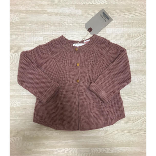 ZARA KIDS(ザラキッズ)のzarababy ニットカーディガン  キッズ/ベビー/マタニティのベビー服(~85cm)(カーディガン/ボレロ)の商品写真