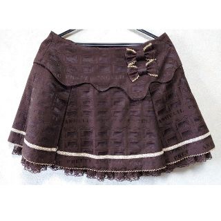 アンジェリックプリティー(Angelic Pretty)のアンジェリックプリティ Melty Royal chocolate スカート(ミニスカート)