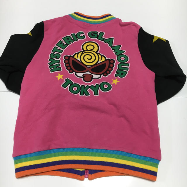 HYSTERIC MINI(ヒステリックミニ)のスタジャン90 キッズ/ベビー/マタニティのキッズ服男の子用(90cm~)(ジャケット/上着)の商品写真