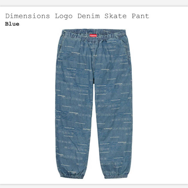 デニム/ジーンズSupreme Dimensions Logo Denim パンツ S