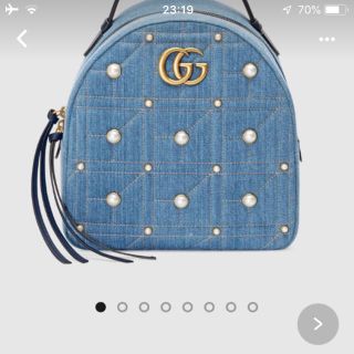 グッチ(Gucci)のあーたん様専用　激レア！GGマーモント バックパック(リュック/バックパック)