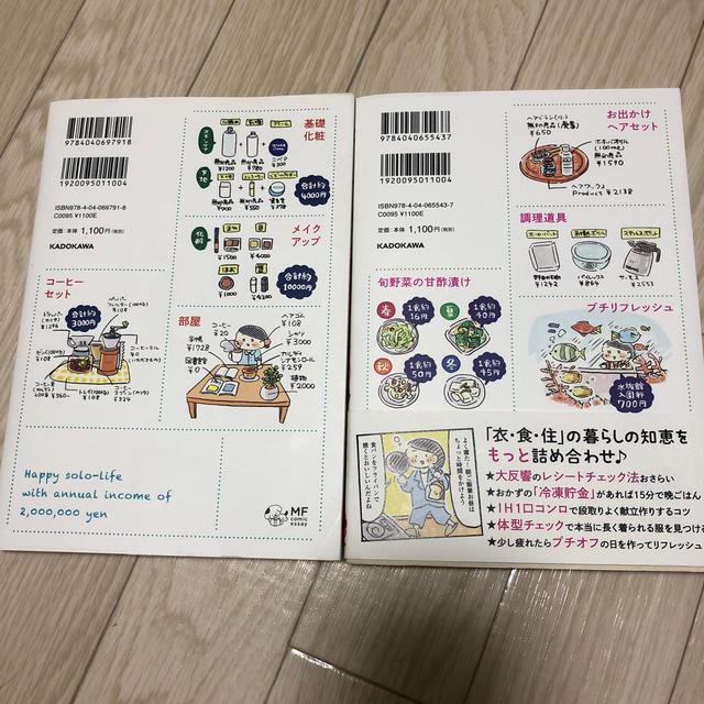 角川書店(カドカワショテン)のおひとりさまのゆたかな年収200万生活 エンタメ/ホビーの本(住まい/暮らし/子育て)の商品写真