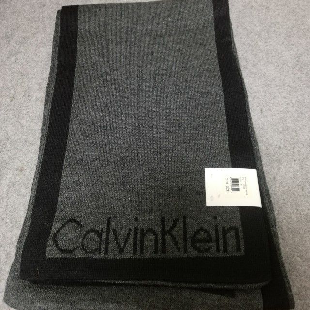 Calvin Klein(カルバンクライン)の値下げ！Calvin Klein マフラー メンズのファッション小物(マフラー)の商品写真