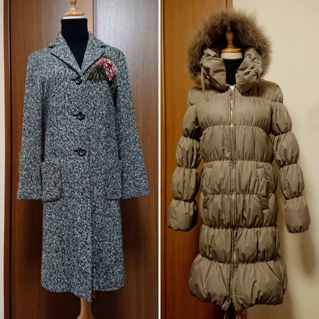 MOSCHINO(モスキーノ)の モスキーノ ロングコート/ロートレ・アモン ロングダウン レディースのジャケット/アウター(ロングコート)の商品写真
