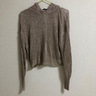 ザラ(ZARA)のZARA キラキラパーカー(パーカー)