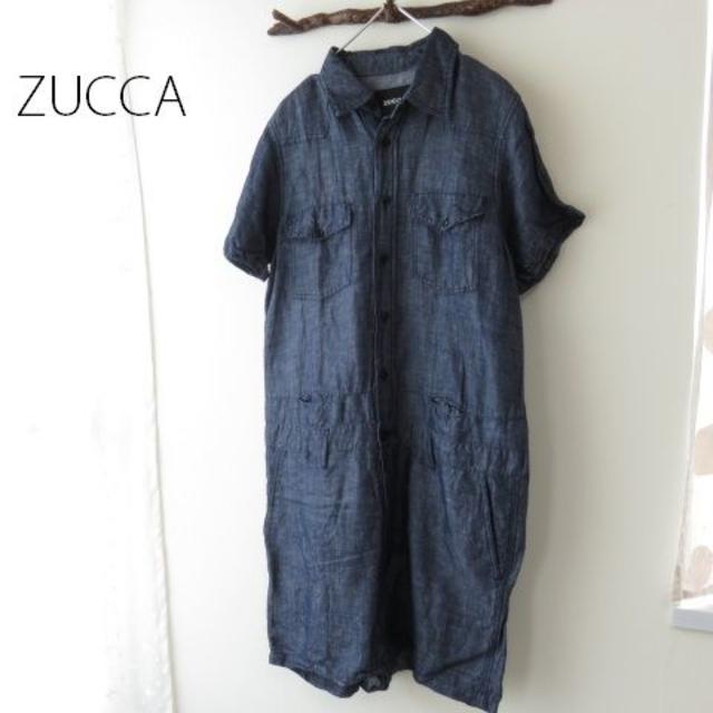 ZUCCa - ZUCCA　ズッカ　麻レーションやわらか　デニム